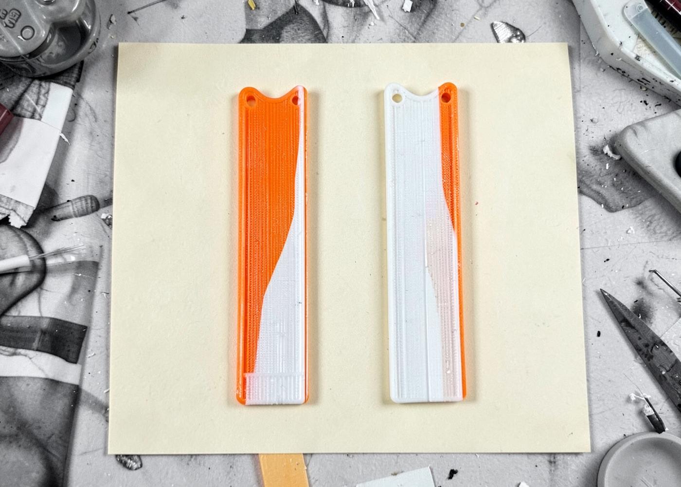 3D-geprinte bladwijzer